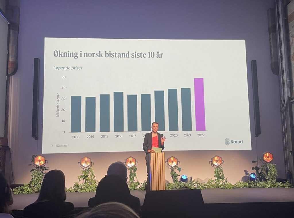 På bildet ser vi Norads statistikksjef
Katrine Heggedal.