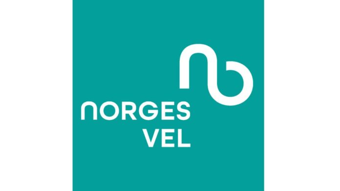Norges Vel - logo ledig stilling, grønn bakgrunn
