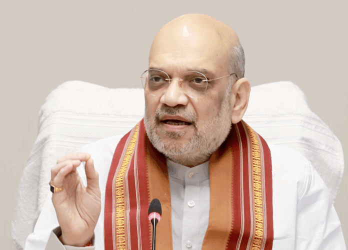 Nylig la den indiske innenriksministeren Amit Shah (bildet) fram forslag for parlamentet om å endre den indiske grunnloven. Det skapte reaksjoner. Foto: Copyrighted work of the Government of India, licensed under the Government Open Data License - India (GODL).