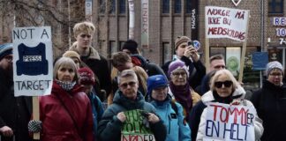 «Demonstrerte for menneskeverdet og mot utleveringen av Tommy Olsen»