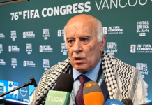 Palestinas fotballpresident: – Hvordan kan jeg håndhilse eller ta et bilde med en slik mann?