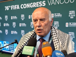 Palestinas fotballpresident: – Hvordan kan jeg håndhilse eller ta et bilde med en slik mann?