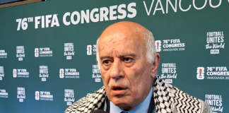 Palestinas fotballpresident: – Hvordan kan jeg håndhilse eller ta et bilde med en slik mann?